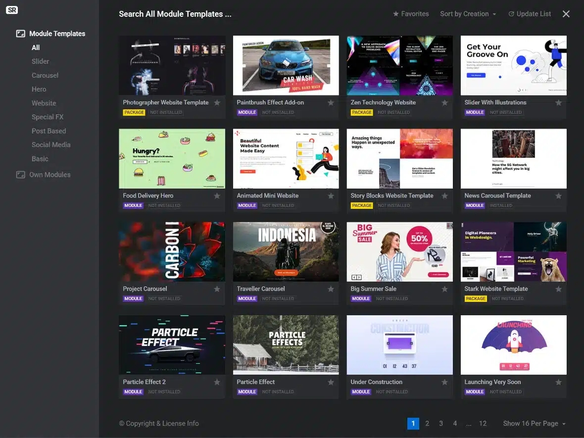 Importing Slides from Templates and Other Modules